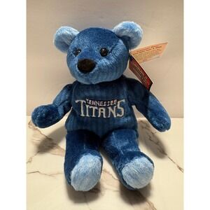 NFL Team 2000 Bammers Tennessee Titans Plush Bear Navy Blue 8.5 Inch by Salvinos
